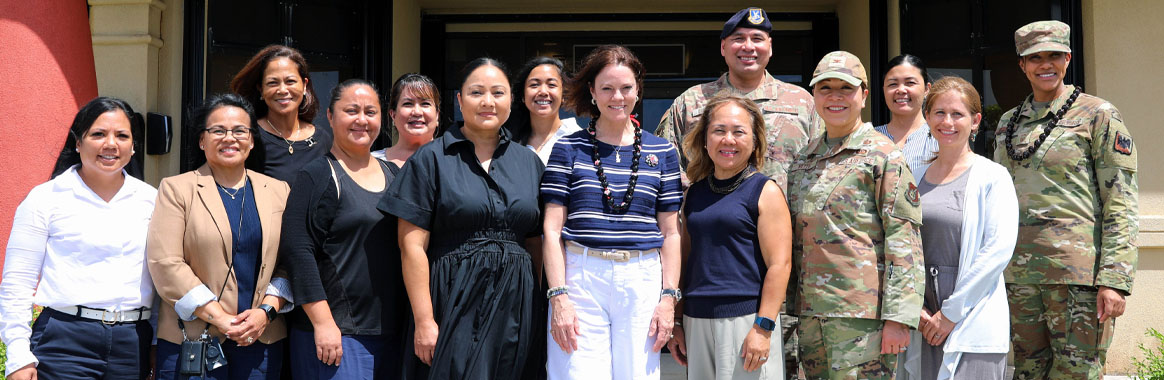 Senior National Guard Spouse Champions Family Readiness During Indo-Pacific Tour